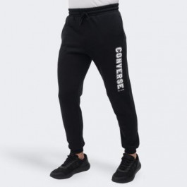 Converse Чорні чоловічі спортивнi штани  CLASSIC FIT ALL STAR WEARERS LEFT PANT BB con10025410-001