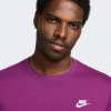 Nike Фіолетова чоловіча футболка  M NSW CLUB TEE AR4997-504 - зображення 4