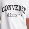 Converse Біла чоловіча футболка  RETRO CHUCK SIMPLY VINTAGE TEE con10026458-102 - зображення 4