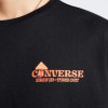 Converse Чорна чоловіча футболка  MUSHROOM HOUSE TEE con10026423-001 - зображення 4