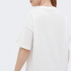 Converse Біла жіноча футболка  OS WORDMARK TEE con10026044-672 - зображення 5