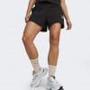 PUMA Чорні жіночі шорти  CLASSICS Ribbed A-Line Shorts 624254/01 - зображення 1