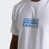 Converse Біла чоловіча футболка  SKULL WATER SKI TEE con10026440-102 - зображення 4