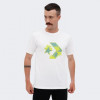 Converse Біла чоловіча футболка  FESTIVAL STAR CHEV FILL TEE con10026417-102 - зображення 1