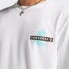 Converse Біла чоловіча футболка  FESTIVAL PALM TREE TEE con10026419-102 - зображення 4