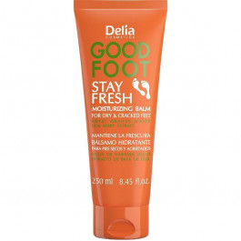 Delia Cosmetics Good Foot Stay Fresh зволожуючий бальзам для ніг 250 мл