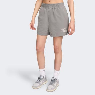 Nike Сірі жіночі шорти  W NSW WOVEN SHORT GLS HF5529-029 - зображення 1