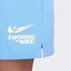 Nike Блакитні жіночі шорти  W NSW WOVEN SHORT GLS HF5529-412 - зображення 6