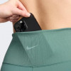 Nike Зелені жіночі шорти  W NK DF ONE HR 5IN SHORT RIB FN3311-361 - зображення 7