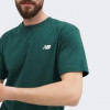 New Balance Зелена чоловіча футболка  Tee NB Small Logo nblMT41509NWG - зображення 4