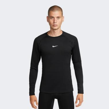 Nike Чорна чоловіча футболка  M NP TOP WARM LS CREW FB7982-010 - зображення 1