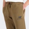 New Balance Коричневі чоловічі спортивнi штани  Essentials Stacked Logo Fleece Pant nblMP31539DHE - зображення 5