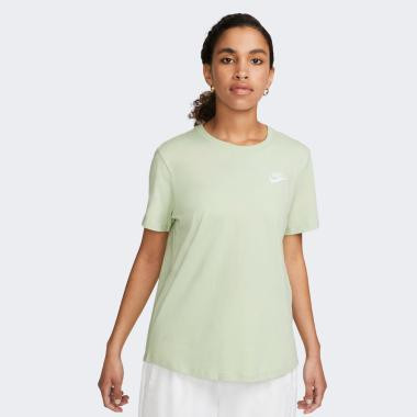 Nike Зелена жіноча футболка  W NSW TEE CLUB DX7902-343 - зображення 1