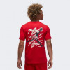 Jordan Червона чоловіча футболка  M J BRAND GFX SS CREW2 FB7465-687 - зображення 2