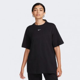 Nike Чорна жіноча футболка  W NSW TEE ESSNTL LBR FD4149-010