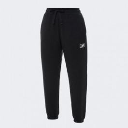 New Balance Чорні жіночі спортивнi штани  Essentials Brushed Back Fleece Pant nblWP33500BK