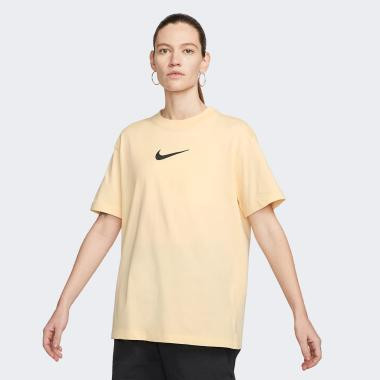 Nike Персикова жіноча футболка  W NSW TEE BF MS FD1129-294 - зображення 1