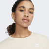 Nike Бежева жіноча футболка  W NSW TEE CLUB DX7902-126 - зображення 4