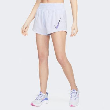 Nike Бузкові жіночі шорти  W NK SWOOSH SHORT VENEER VERS DX1031-536 - зображення 1