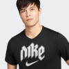 Nike Чорна чоловіча футболка  M NK DF RUN DVN MILER SS DX0839-010 - зображення 4