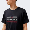 New Balance Чорна чоловіча футболка  Sport Core Tee nblMT31906BK - зображення 4