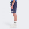 New Balance Сині чоловічі шорти  Heathertech Knit Short nblMS21073NNH - зображення 3