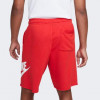 Nike Червоні чоловічі шорти  M NK CLUB ALUMNI HBR FT SHORT DX0502-657 - зображення 3