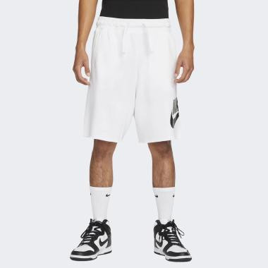 Nike Білі чоловічі шорти  M NK CLUB ALUMNI HBR FT SHORT DX0502-100 - зображення 1