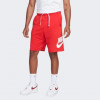 Nike Червоні чоловічі шорти  M NK CLUB ALUMNI HBR FT SHORT DX0502-657 - зображення 1