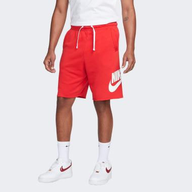 Nike Червоні чоловічі шорти  M NK CLUB ALUMNI HBR FT SHORT DX0502-657 - зображення 1