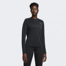 Nike Чорна жіноча футболка  W NK DF PACER CREW DQ6379-010