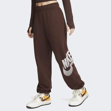 Nike Бордові жіночі спортивнi штани  W NSW FLC OS PANT SB DNC DZ4603-227 - зображення 1