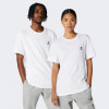 Converse Біла чоловіча футболка  GO-TO EMBROIDERED STAR CHEVRON TEE con10023876-102 - зображення 1
