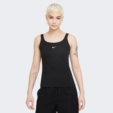 Nike Чорна жіноча майка  W NSW ESSNTL CAMI TANK DH1345-010 - зображення 1