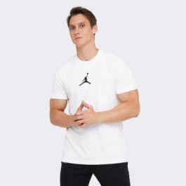 Jordan Біла чоловіча футболка  M J Jumpman Df Ss Crew CW5190-102