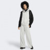 Nike Сірі жіночі спортивнi штани  W NSW PHNX FLC HR PANT WIDE DQ5615-063 - зображення 3
