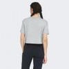 Nike Сіра жіноча футболка  W Nsw Tee Essntl Crp Icn Ftra BV6175-063 - зображення 2