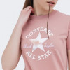 Converse Коралова жіноча футболка  CHUCK PATCH INFILL TEE con10025041-296 - зображення 4