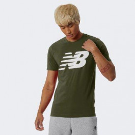 New Balance Зелена чоловіча футболка  NB Classic nblMT03919ARG