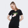 Converse Чорна жіноча футболка  LET&apos;S GROW SNEAKER TEE con10024966-001 - зображення 1