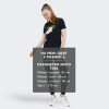 Converse Чорна жіноча футболка  LET&apos;S GROW SNEAKER TEE con10024966-001 - зображення 6