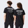 Converse Чорна футболка  CHUCK TAYLOR FRIEND TEE con10026028-001 - зображення 2