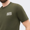 Converse Оливкова чоловіча футболка  CONS TEE con10021134-004 - зображення 4