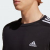 Adidas Чорна чоловіча футболка  M 3S SJ T IC9334 - зображення 5
