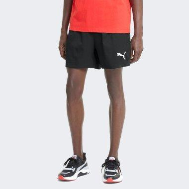 PUMA Чорні чоловічі шорти  ACTIVE Woven Shorts 586728/01 - зображення 1