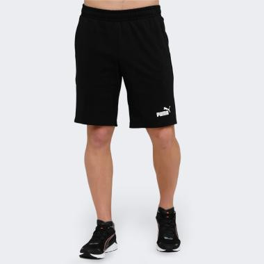 PUMA Чорні чоловічі шорти  Ess Jersey Shorts 586706/01 - зображення 1