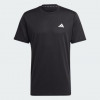 Adidas Чорна чоловіча футболка  TR-ES BASE T IC7428 - зображення 6