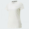 PUMA Молочна жіноча футболка  ESS+ Embroidery Tee 848331/99 - зображення 3