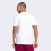 Arena Біла чоловіча футболка  T-SHIRT LOGO COTTON are005336-103 - зображення 2