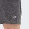 New Balance Темно-сірі чоловічі шорти  Short NB Heathertech nblMS41073BK - зображення 4